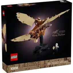 Carrefour Lego la machine volante de léonard de vinci offre