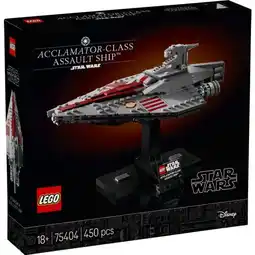 Carrefour Lego le transport d’assaut de classe acclamator star wars offre