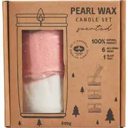 Carrefour Kit bougie diy perles de cire offre