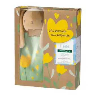 Carrefour Klorane coffret eau de parfum bébé offre