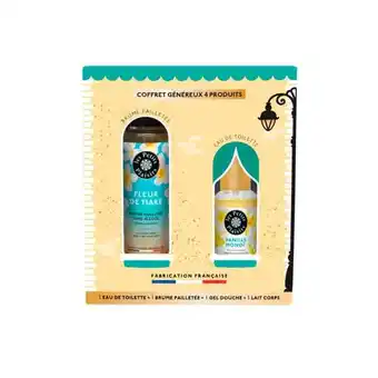 Carrefour Les petits plaisirs coffret beauté 4 produits collection village édition offre