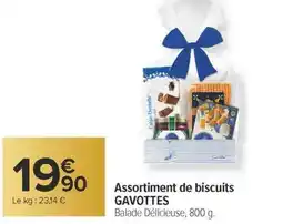 Carrefour Assortiment de biscuits gavottes offre