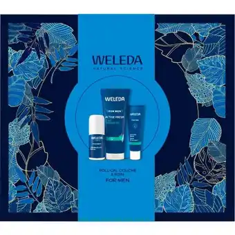 Carrefour Weleda coffret noël homme offre