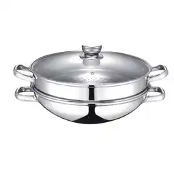 Carrefour Baumalu wok 2 en 1 offre