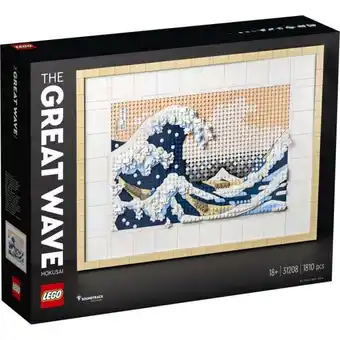 Carrefour Lego hokusai - la grande vague offre