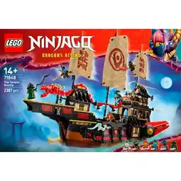 Carrefour Lego le temple bounty lego ninjago offre