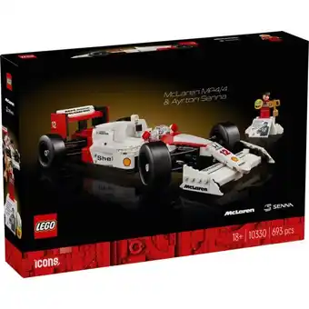 Carrefour Lego véhicule f1 mc laren mp4 et ayrton senna offre
