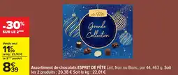 Carrefour Assortiment de chocolats esprit de fête offre
