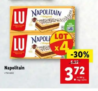 Lidl Napolitain offre