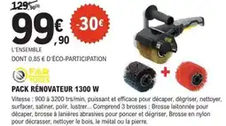 E.Leclerc Brico Pack rénovateur 1300 w offre