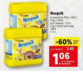 Lidl Nesquik offre