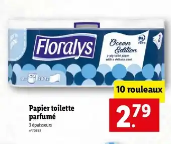 Lidl Papier Toilette Parfumé offre