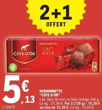 E.Leclerc Mignonnette côte d'or offre