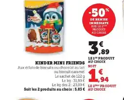 Hyper U KINDER Mini friends offre