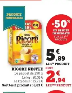 Hyper U RICORE Nestle offre