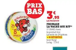 Hyper U LA VACHE QUI RIT Fromage offre