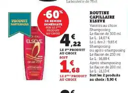 Hyper U ELSEVE Routine capillaire offre