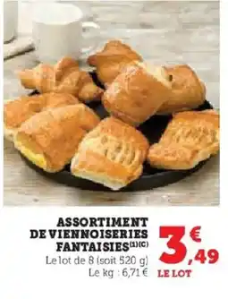 Hyper U Assortiment de viennoiseries fantaisies offre