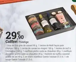 Espace emeraude Coffret Prestige offre