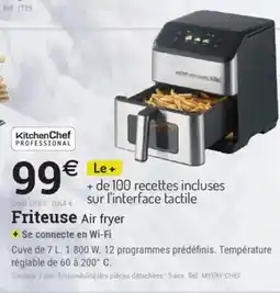Espace emeraude Friteuse Air fryer offre