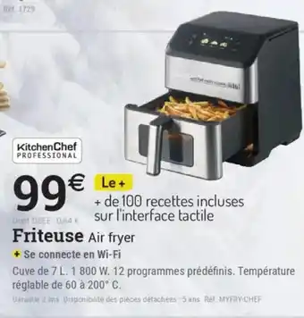 Espace emeraude Friteuse Air fryer offre