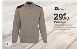 Espace emeraude Pull Gipan offre