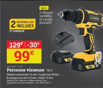 Espace emeraude Perceuse visseuse 18 V offre