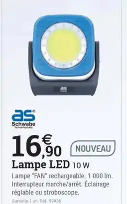 Espace emeraude Lampe LED 10 W offre