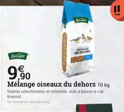 Espace emeraude BELCANTO Mélange oiseaux du dehors offre