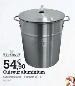 Espace emeraude Cuiseur aluminium offre
