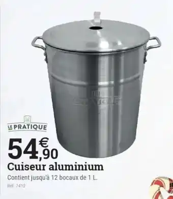Espace emeraude Cuiseur aluminium offre
