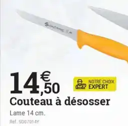 Espace emeraude Couteau à désosser offre