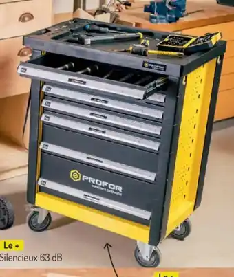 Espace emeraude Servante d'atelier 7 tiroirs offre