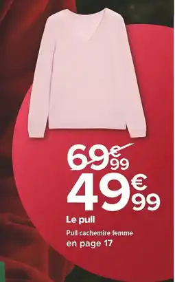 Carrefour Le pull offre