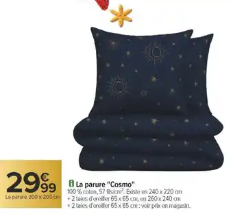 Carrefour La parure Cosmo offre