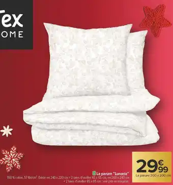 Carrefour La parure Lunaria offre