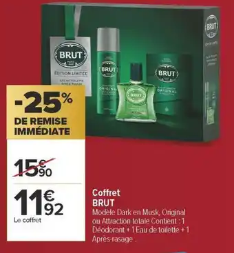 Carrefour Coffret brut offre