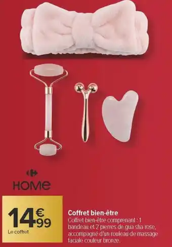 Carrefour Coffret bien-être offre