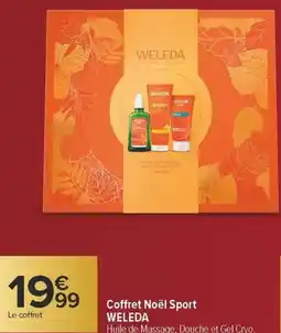 Carrefour Coffret noël sport weleda offre