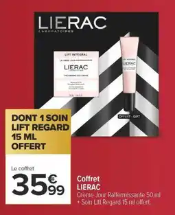 Carrefour Coffret lierac offre
