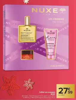 Carrefour Coffret les iconiques nuxe offre