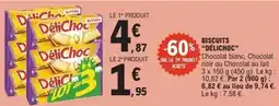 E.Leclerc Biscuits delichoc offre