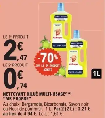 E.Leclerc Nettoyant dilué multi-usage mr propre offre