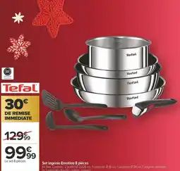 Carrefour Set ingenio emotion 8 pièces offre