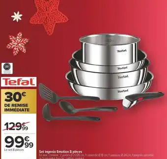 Carrefour Set ingenio emotion 8 pièces offre