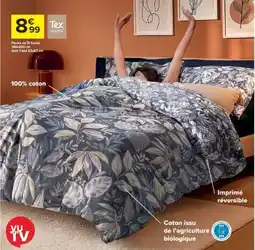 Carrefour Parure de lit Sacha offre