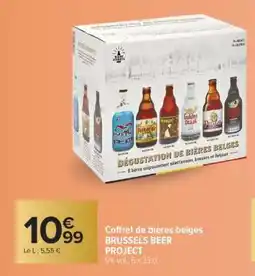 Carrefour Coffret de bières belges BRUSSELS BEER PROJECT offre