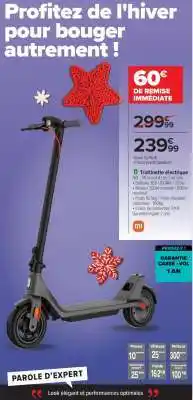 Carrefour Trottinette électrique offre