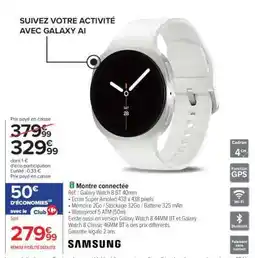 Carrefour Montre connectée offre