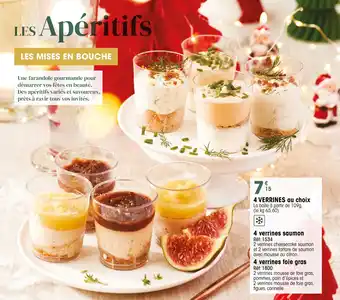 Croque Gel 4 verrines offre